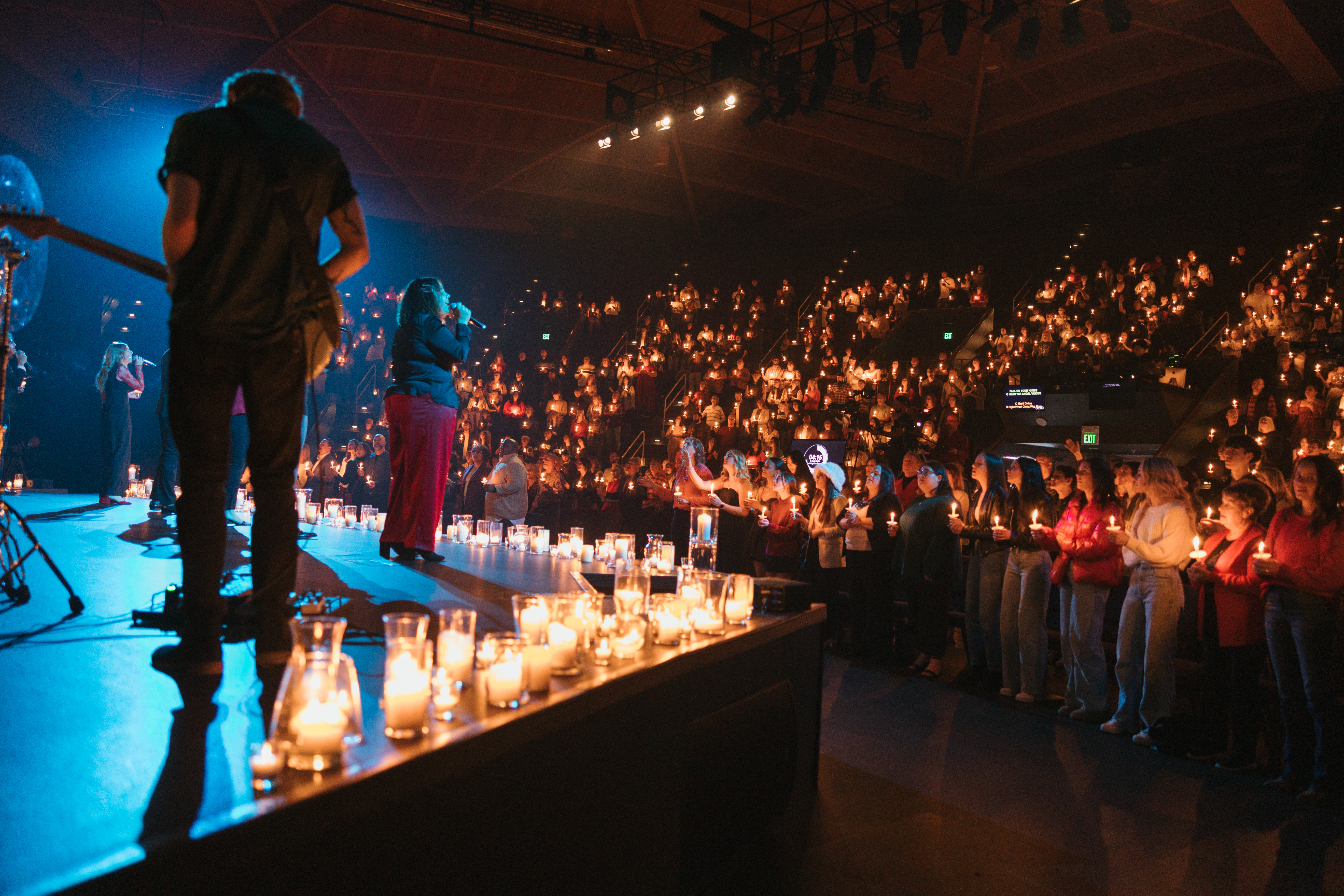 candlelight services at champions centre