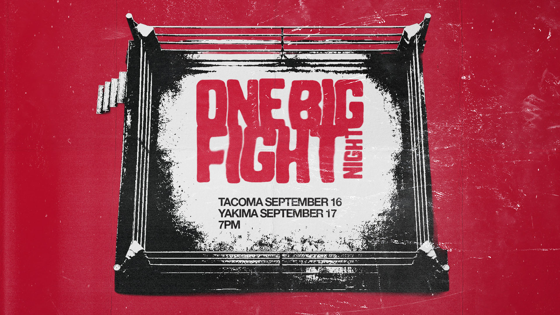 OBN Fight Night Event Design Red HD Title (x)